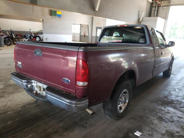 1FTRX17W0XNB41585 - 1999 FORD F150 BURGUNDY photo 4