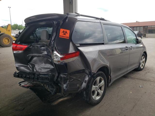 5TDKK3DC4DS347049 - 2013 TOYOTA SIENNA LE GRAY photo 4