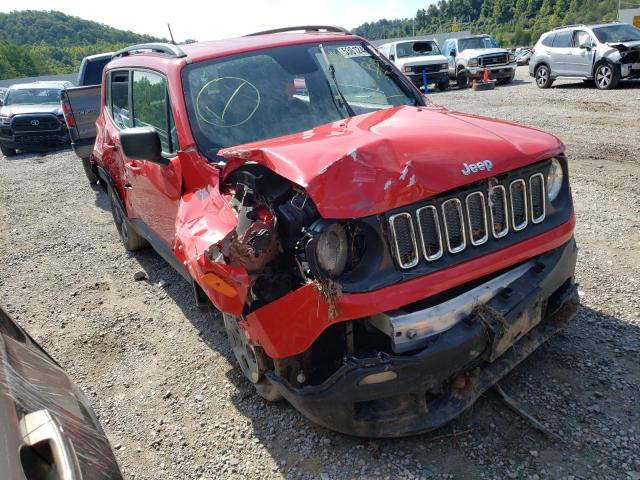ZACCJBAB1JPH07755 - 2018 JEEP RENEGADE S Qırmızı foto 1