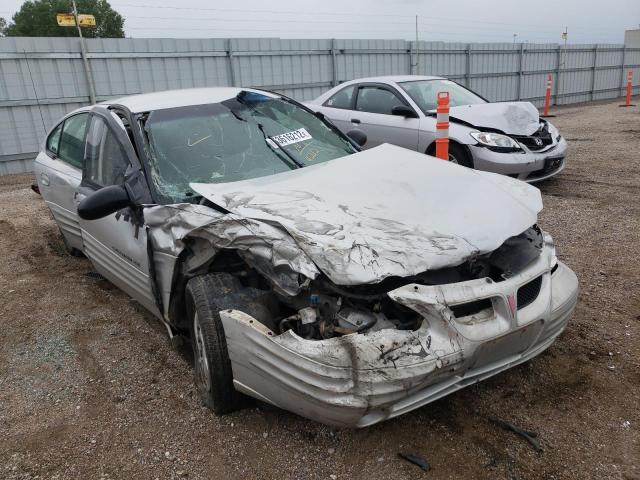 1G2NF52F52C194212 - 2002 PONTIAC GRAND AM S SILVER photo 1