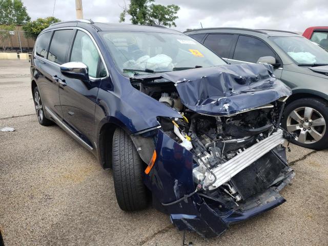 2C4RC1GG0HR531742 - 2017 CHRYSLER PACIFICA L BLUE photo 1