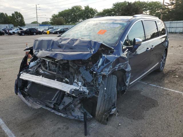 2C4RC1GG0HR531742 - 2017 CHRYSLER PACIFICA L BLUE photo 2