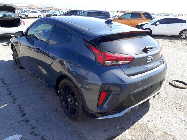 KMHTH6AB1LU023045 - 2020 HYUNDAI VELOSTER T GRAY photo 3