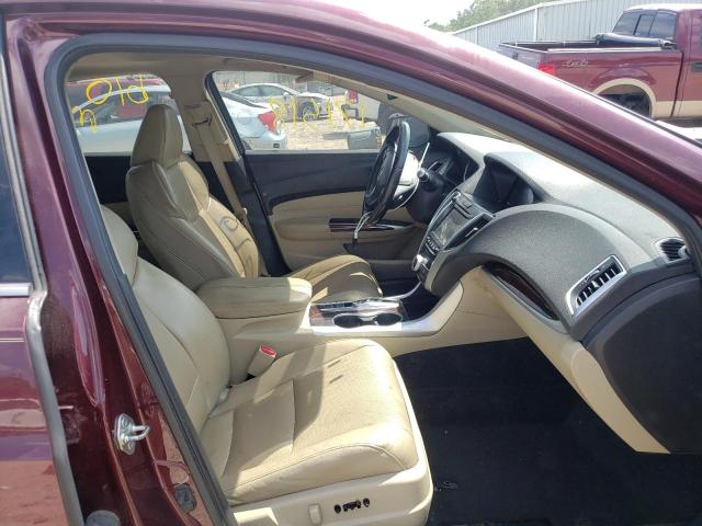 19UUB2F53FA001741 - 2015 ACURA TLX TECH BURGUNDY photo 5