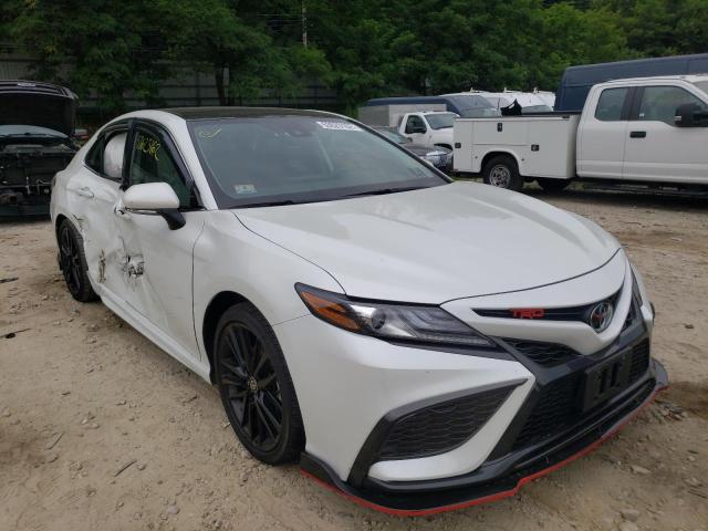 4T1K61BK7NU048764 - 2022 TOYOTA CAMRY XSE WHITE photo 1