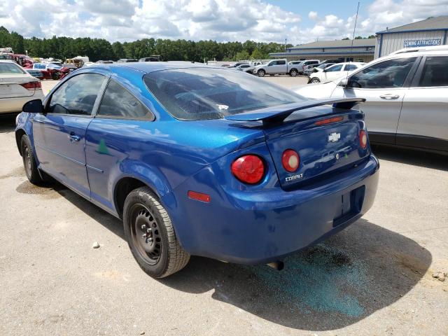 1G1AK12F957582581 - 2005 CHEVROLET COBALT BLUE photo 3