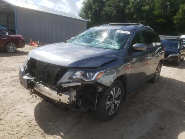 5N1DR2MN2HC642864 - 2017 NISSAN PATHFINDER GRAY photo 2