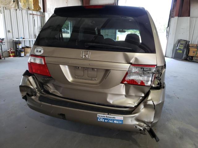 5FNRL38276B004367 - 2006 HONDA ODYSSEY LX TAN photo 9