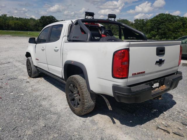 1GCGTEENXJ1322082 - 2018 CHEVROLET COLORADO Z WHITE photo 3