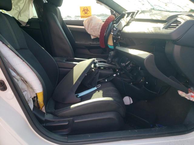 19XFC2F83KE215375 - 2019 HONDA CIVIC SPOR WHITE photo 5