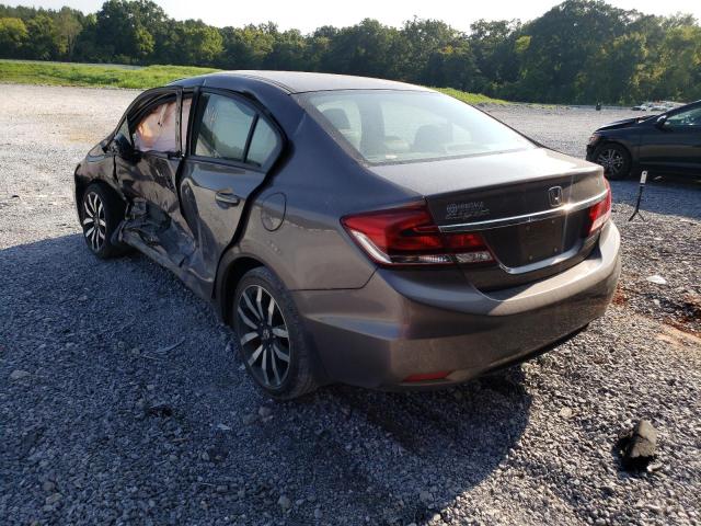 19XFB2F90FE101349 - 2015 HONDA CIVIC EXL Boz foto 3