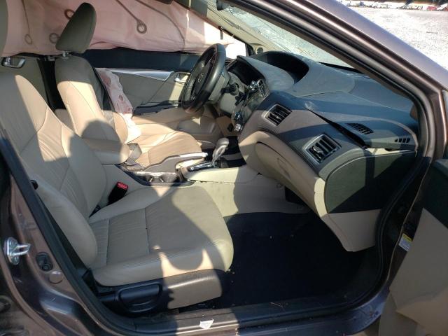 19XFB2F90FE101349 - 2015 HONDA CIVIC EXL Boz foto 5
