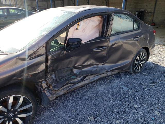 19XFB2F90FE101349 - 2015 HONDA CIVIC EXL Boz foto 9