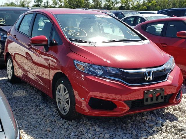 3HGGK5H49LM708781 - 2020 HONDA FIT LX RED photo 1