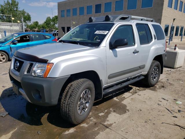 5N1AN0NW3FN661676 - 2015 NISSAN XTERRA X SILVER photo 2