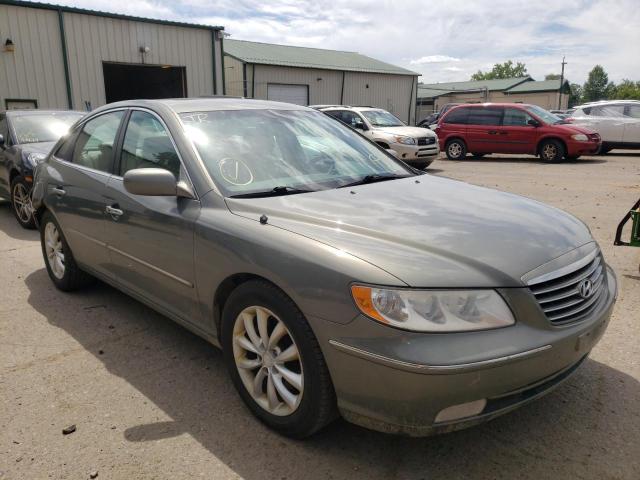 KMHFC46F47A209987 - 2007 HYUNDAI AZERA SE GRAY photo 1