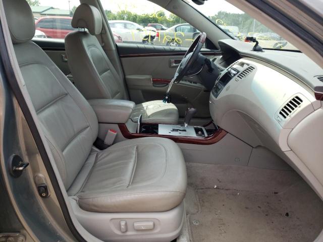 KMHFC46F47A209987 - 2007 HYUNDAI AZERA SE GRAY photo 5