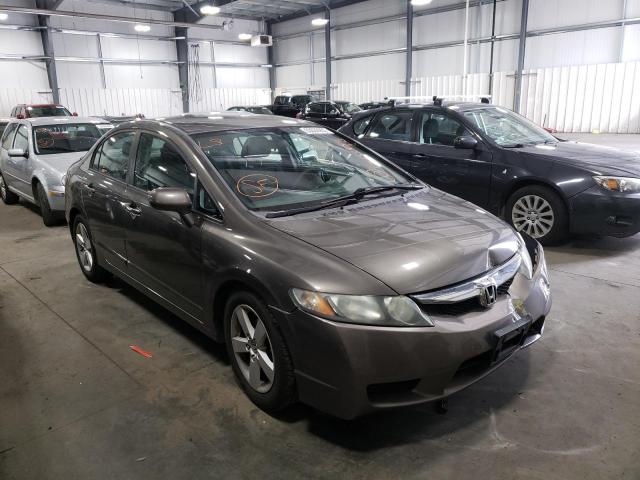 19XFA1F6XAE000184 - 2010 HONDA CIVIC LX-S رمادي صورة 1
