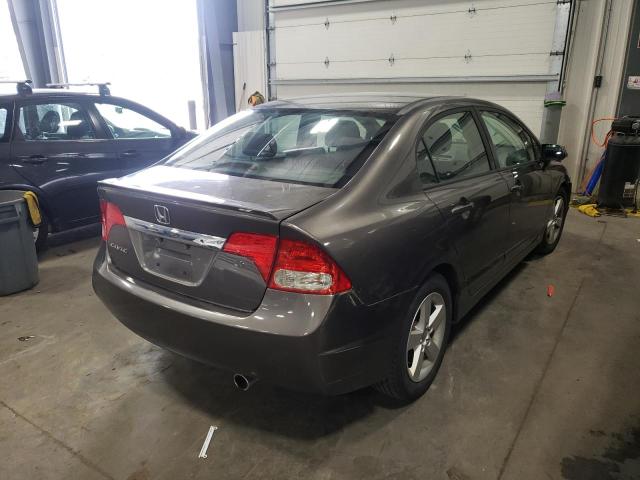19XFA1F6XAE000184 - 2010 HONDA CIVIC LX-S رمادي صورة 4