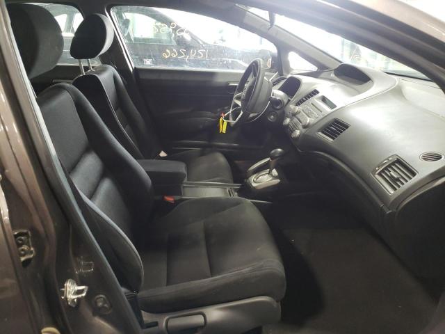 19XFA1F6XAE000184 - 2010 HONDA CIVIC LX-S رمادي صورة 5