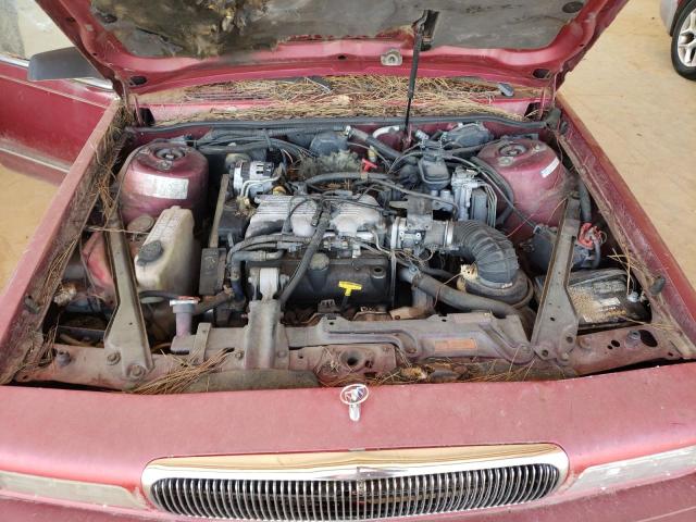 1G4AG55M2S6441276 - 1995 BUICK CENTURY MAROON photo 7