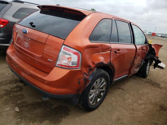 2FMDK39C67BB48653 - 2007 FORD EDGE SEL P ORANGE photo 4