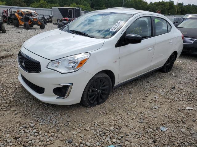 ML32F4FJ3LHF10918 - 2020 MITSUBISHI MIRAGE G4 WHITE photo 2