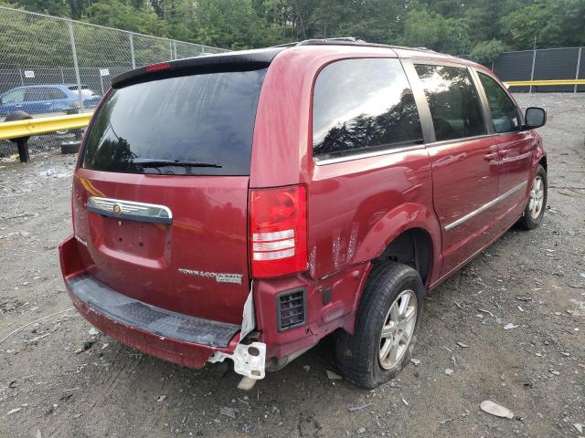 2A4RR5D11AR323911 - 2010 CHRYSLER TOWN & COU RED photo 4