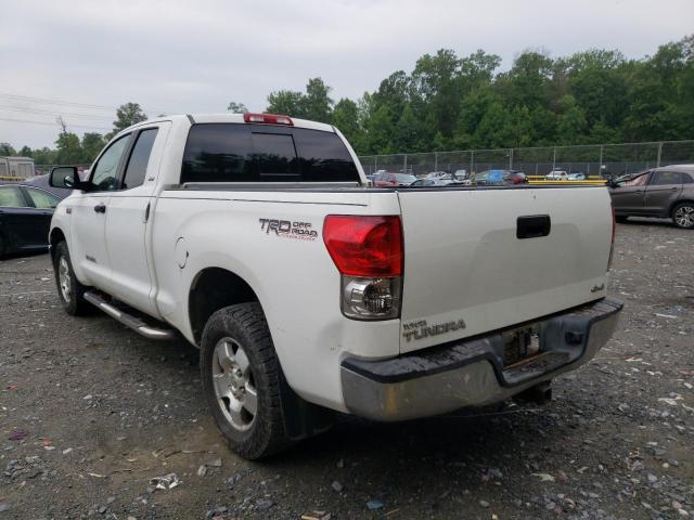 5TBBV54147S455461 - 2007 TOYOTA TUNDRA DOU WHITE photo 3