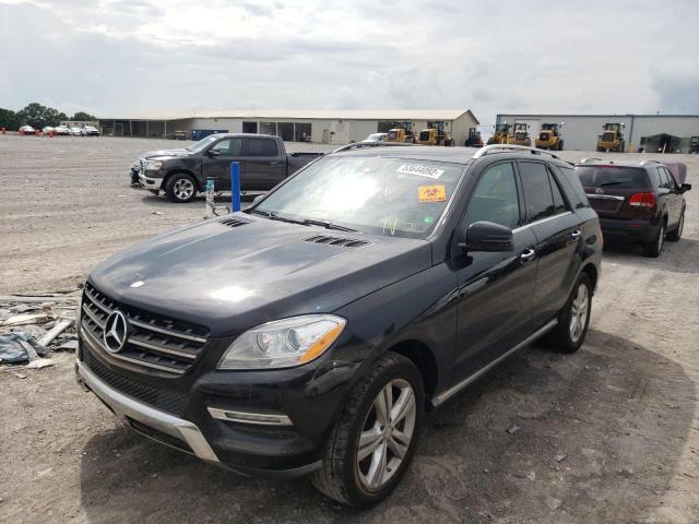 4JGDA5HB0DA108485 - 2013 MERCEDES-BENZ ML 350 4MATIC  photo 2