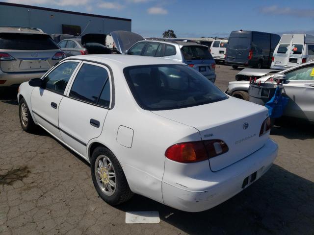 1NXBR12E3YZ392839 - 2000 TOYOTA COROLLA VE WHITE photo 3