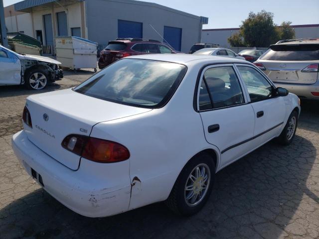 1NXBR12E3YZ392839 - 2000 TOYOTA COROLLA VE WHITE photo 4