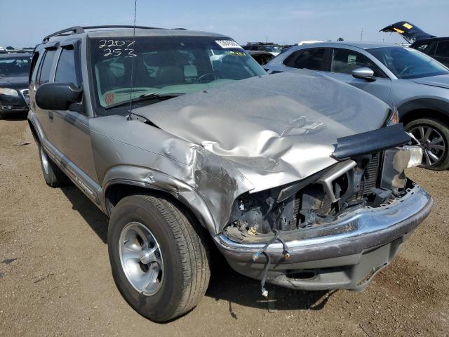 1GNCS13W3Y2201105 - 2000 CHEVROLET BLAZER TAN photo 1