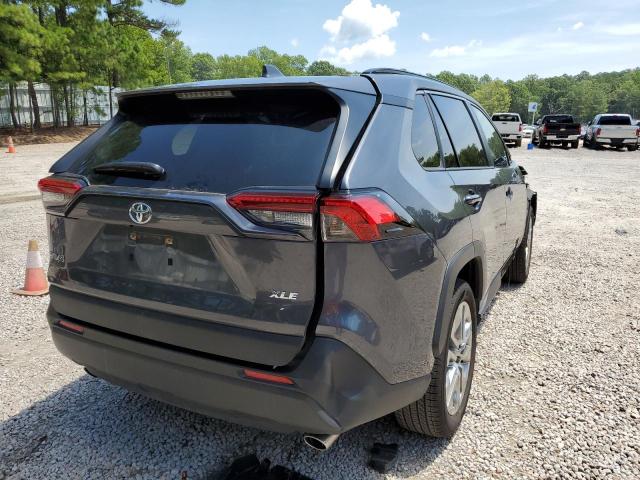 JTMC1RFV1KD017094 - 2019 TOYOTA RAV4 XLE P GRAY photo 4