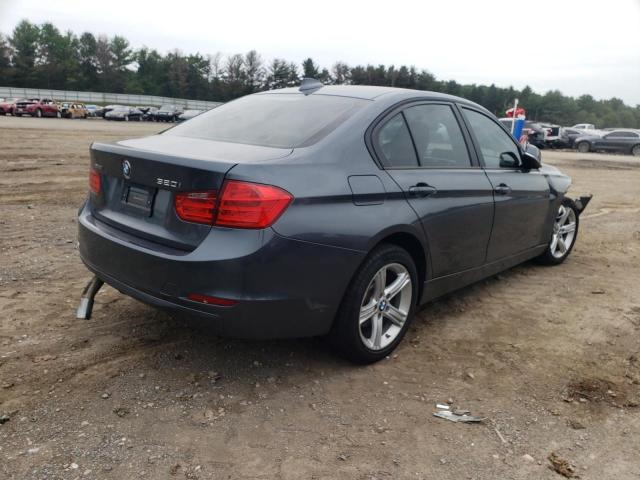 WBA3C3G52FNS76843 - 2015 BMW 320 I XDRI GRAY photo 4