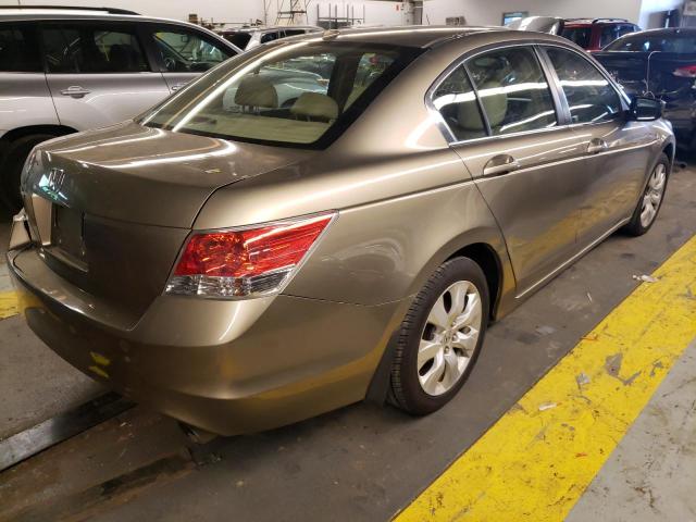 1HGCP26879A125880 - 2009 HONDA ACCORD EXL TAN photo 4