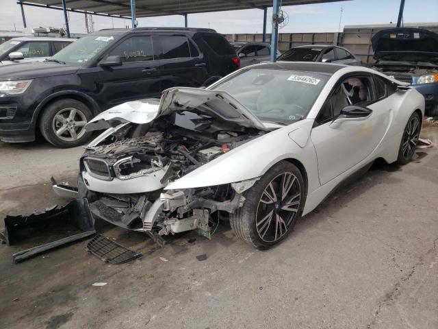 WBY2Z2C51EVX64157 - 2014 BMW I8 WHITE photo 2