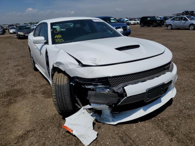 2C3CDXHG1NH160942 - 2022 DODGE CHARGER GT WHITE photo 1