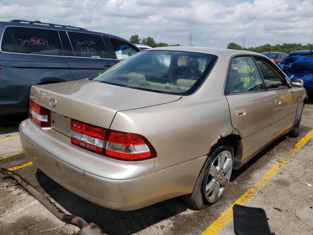 JT8BF28G210339797 - 2001 LEXUS ES300 TAN photo 4