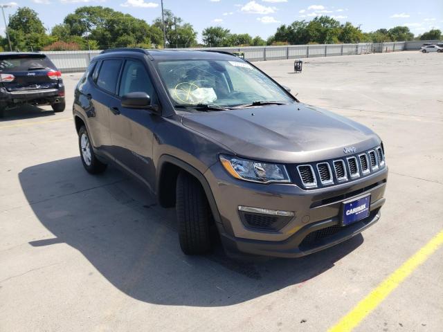 3C4NJCAB3JT133909 - 2018 JEEP COMPASS SP CHARCOAL photo 1