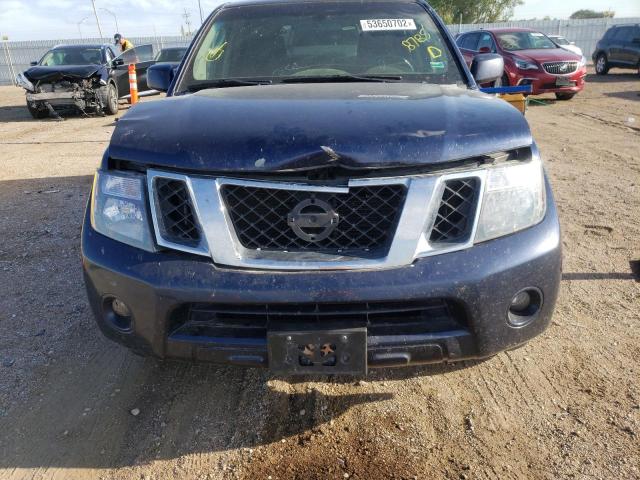 5N1AR18B39C608785 - 2009 NISSAN PATHFINDER BLUE photo 9