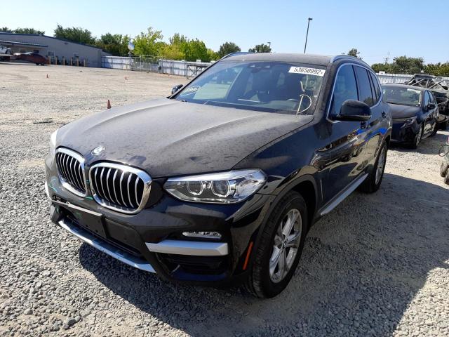 5UXTR7C5XKLR50336 - 2019 BMW X3 SDRIVE3 BLACK photo 2