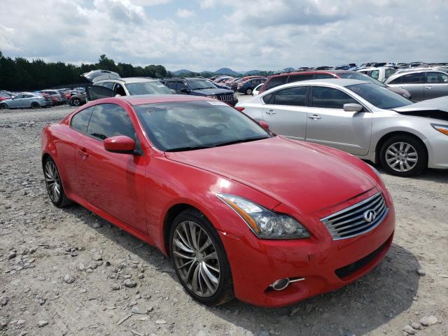 JN1CV6EKXCM422580 - 2012 INFINITI G37 BASE RED photo 1