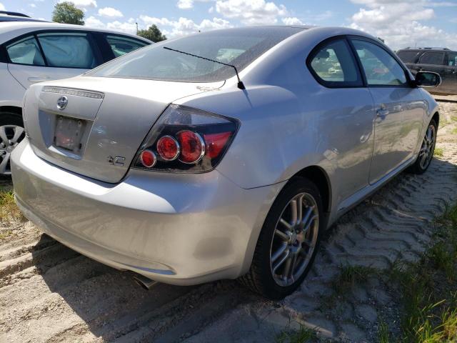 JTKDE167890288286 - 2009 TOYOTA SCION TC ვერცხლისფერი ფოტო 4