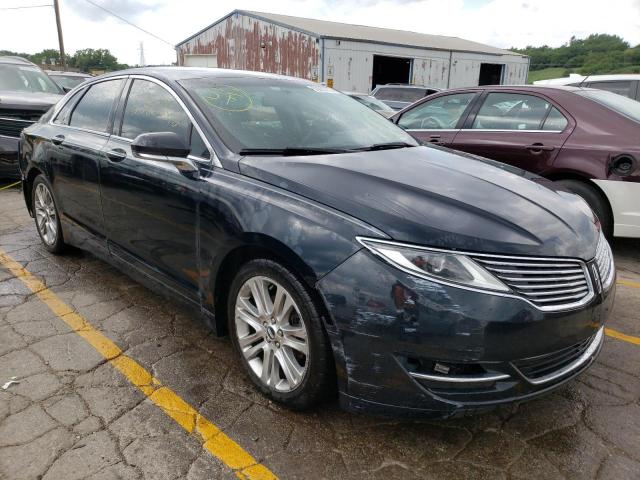 3LN6L2LU9ER807227 - 2014 LINCOLN MKZ HYBRID BLACK photo 1