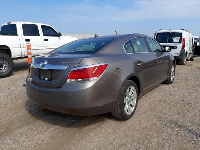 1G4GC5EG5AF278489 - 2010 BUICK LACROSSE C BROWN photo 4