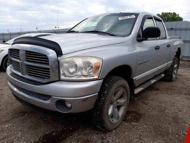 1D7HU18P17S115645 - 2007 DODGE RAM 1500 S SILVER photo 2