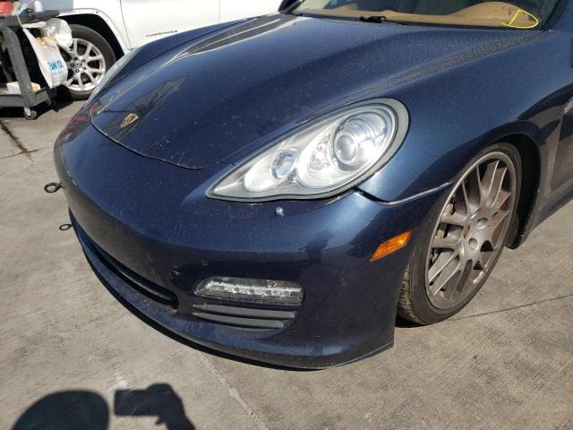 WP0AB2A76DL061086 - 2013 PORSCHE PANAMERA S BLUE photo 9