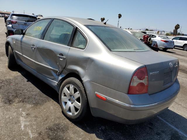 WVWRH63B83P032481 - 2003 VOLKSWAGEN PASSAT GLX GRAY photo 3