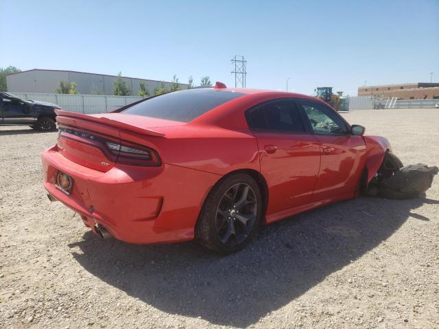 2C3CDXHG3KH681138 - 2019 DODGE CHARGER GT RED photo 4